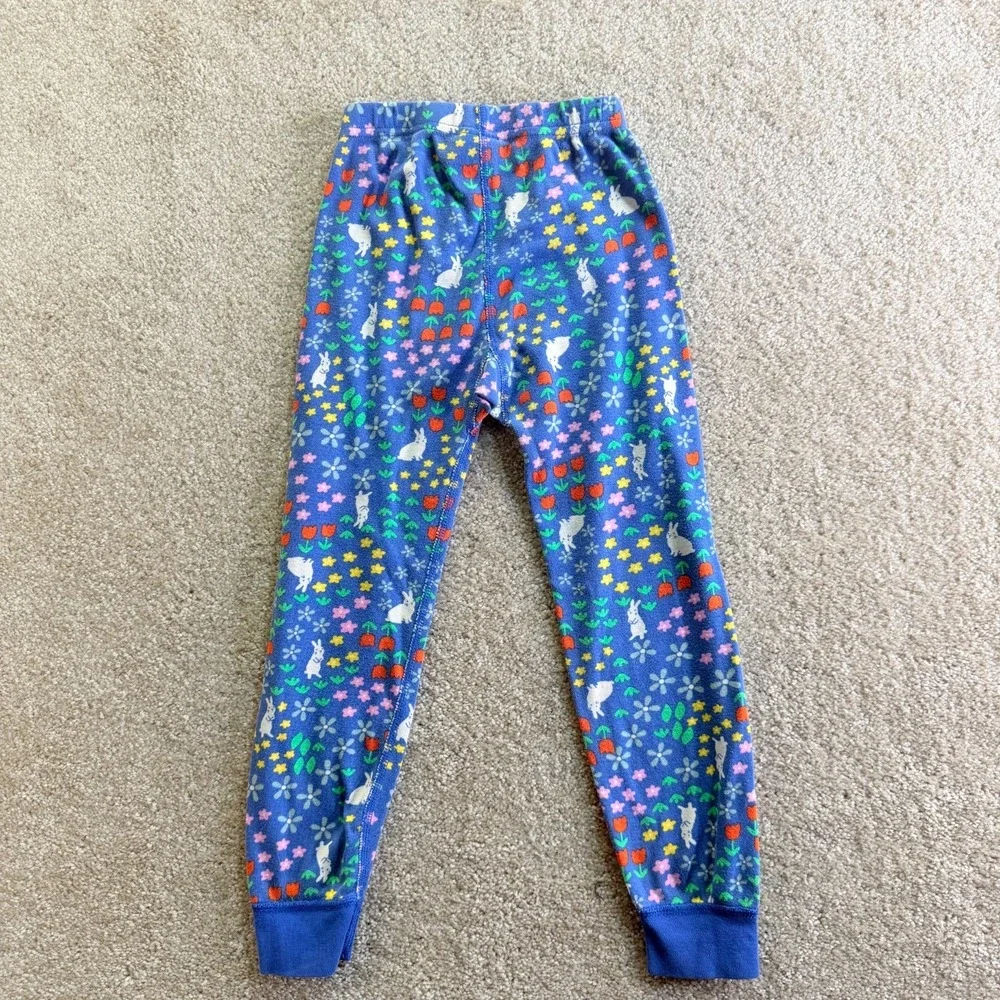 Hanna Andersson Mellow Meadow Easter Kids Long John Pajama Set - size 5 (110cm)